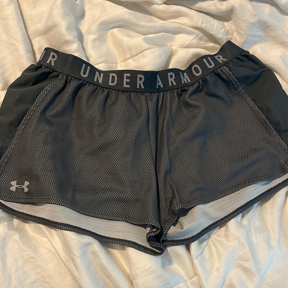 Under Armour Women's Gray Athletic Shorts